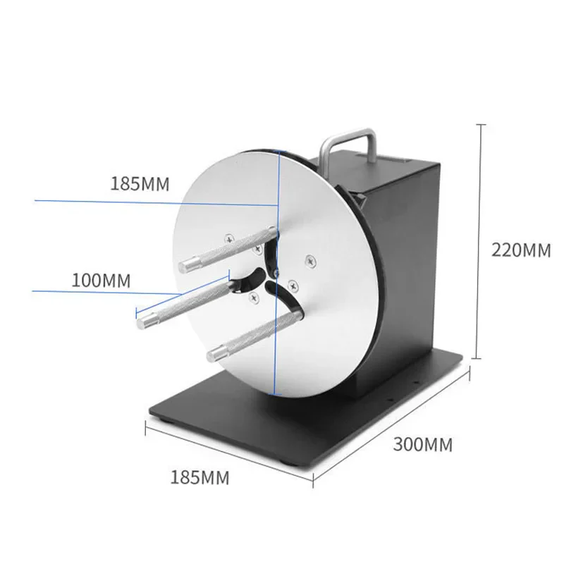 R7 Adjustable Speed Label Rewinder Two-way Automatic Rewinder Self-adhesive Barcode Machine Clothing Tag Reeler NEW - Image 2