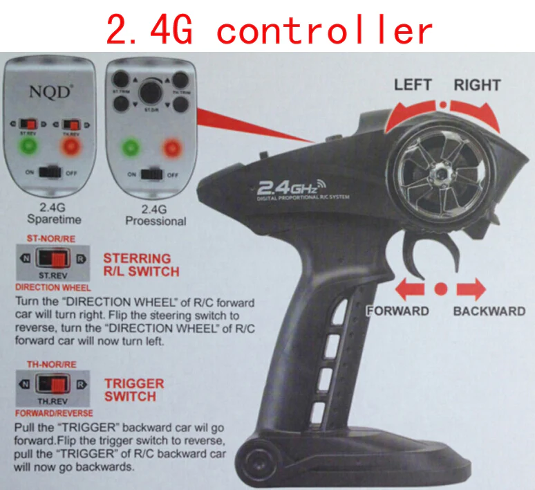 Rc Car Electric Powered 4wd 1/12 Scale Models Brushless Off Road High Speed 50km/h Hobby Remote Control Car - Image 3