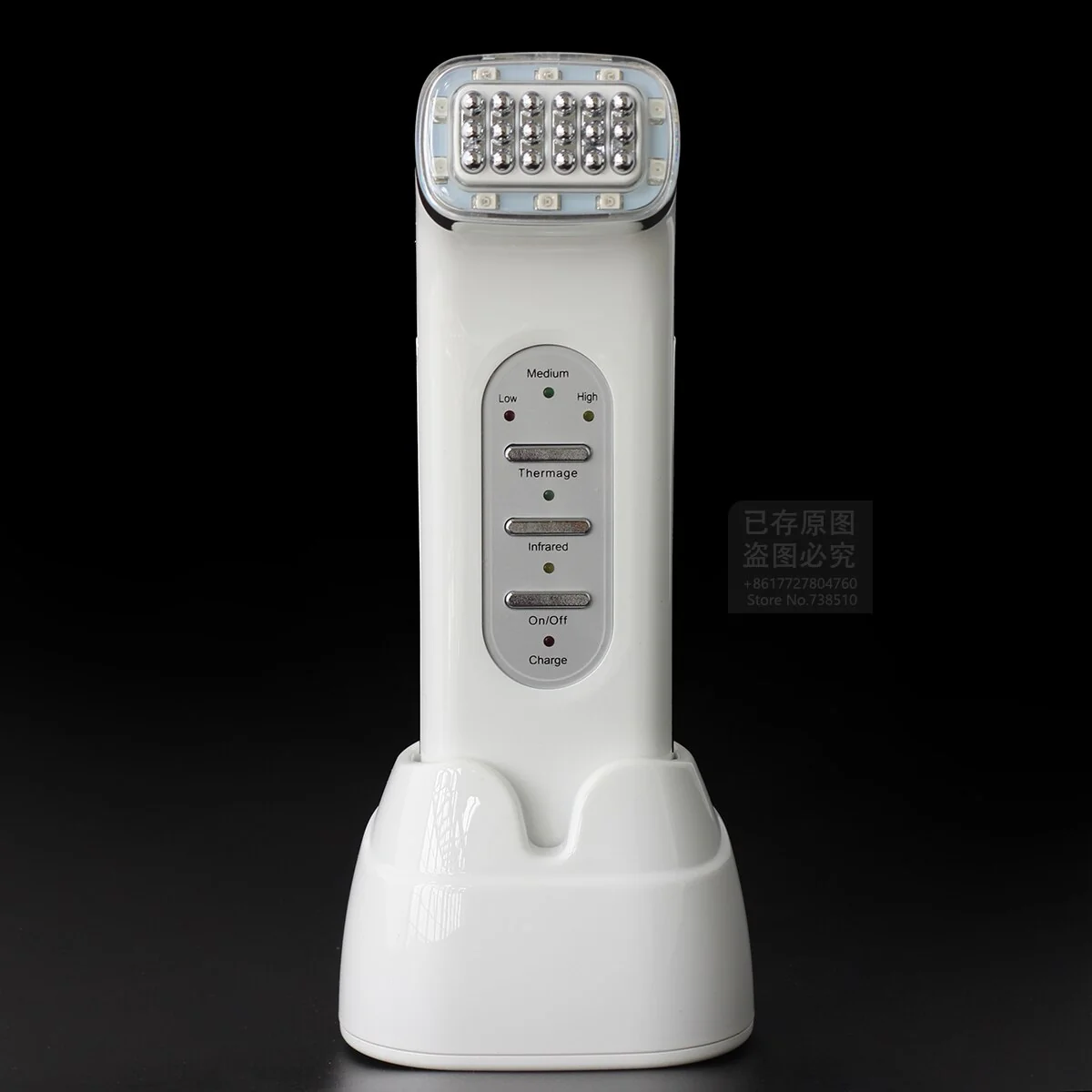 Real Remove Wrinkles Dot Matrix Facial Thermage Radio Frequency Lifting Face Lift Body SKin Care Beauty Device 110-240V - Image 3