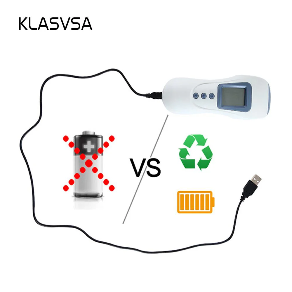 Rechargeable LCD Digital Baby Infrared Thermometer Forehead Non-contact Surface Human Temperature Measurement Gun Pyrometer - Image 6