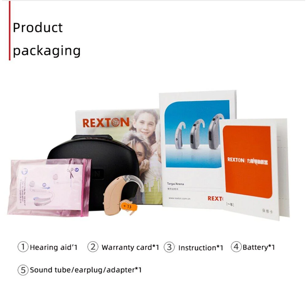 Rexton Hearing Aid Aids Arena P1 P3 HP3 for the Elderly Digital Wireless Mini BTE Ear Hearing Devices Siemens Amplifiers - Image 6