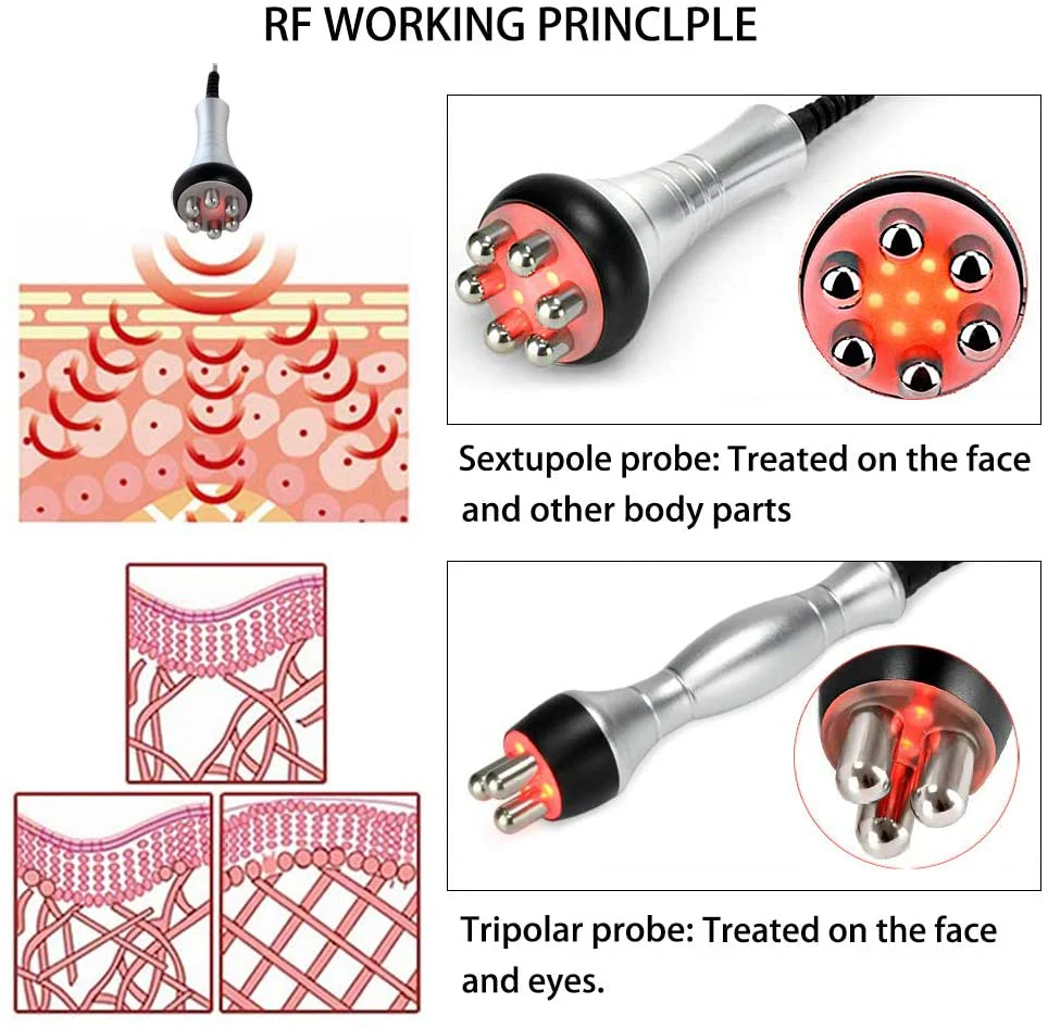 3 IN 1 RF Skin Tightening Machine Tripolar RF Radio Frequency Facial Lifting Machine Body Face Massager Wrinkle Remover Anti Aging Device - Image 3
