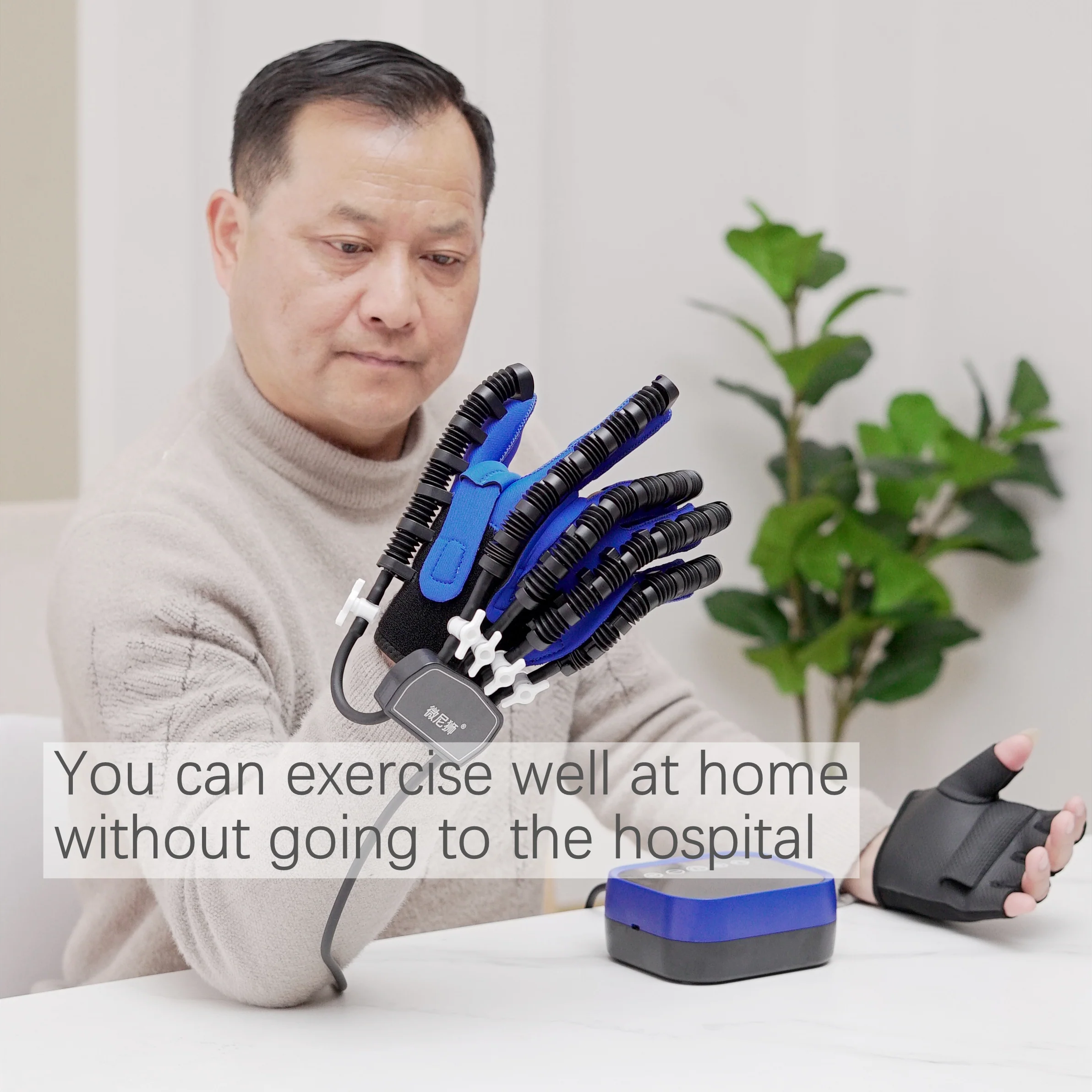 HOT Rehabilitation Robot Glove Hand Rehabilitation Device for Stroke Hemiplegia Hand Function Recovery Finger Trainer - Image 14
