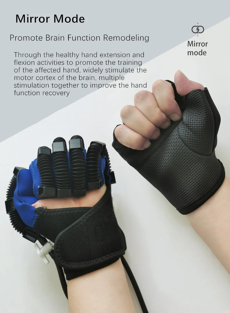 HOT Rehabilitation Robot Glove Hand Rehabilitation Device for Stroke Hemiplegia Hand Function Recovery Finger Trainer - Image 16