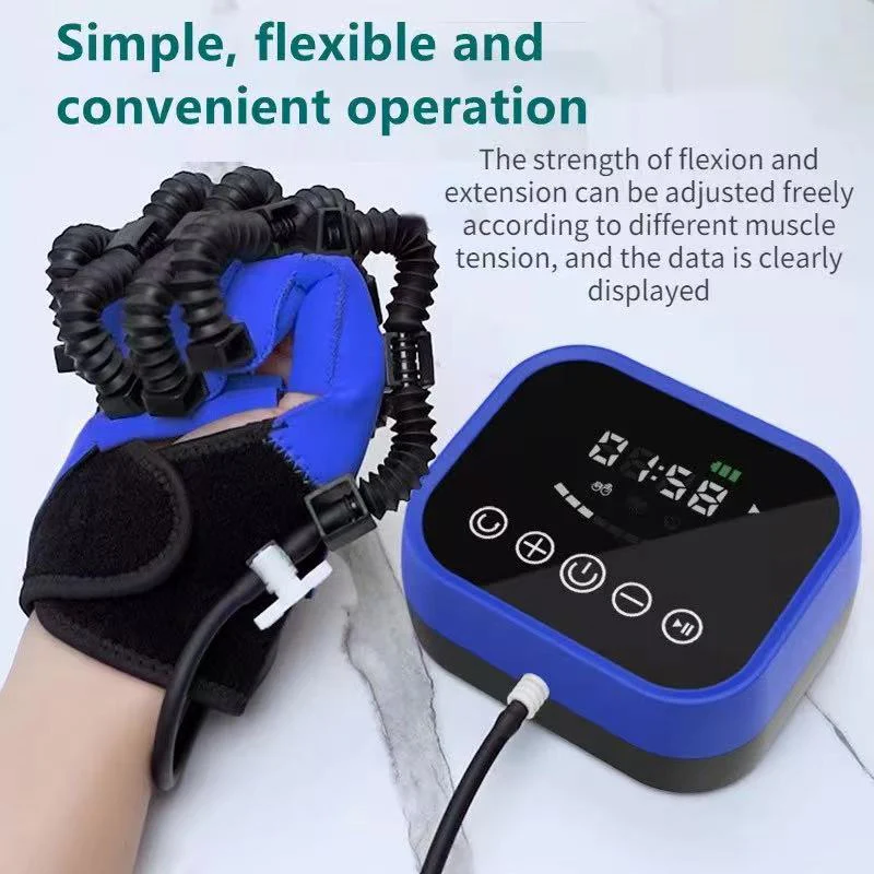 HOT Rehabilitation Robot Glove Hand Rehabilitation Device for Stroke Hemiplegia Hand Function Recovery Finger Trainer - Image 17