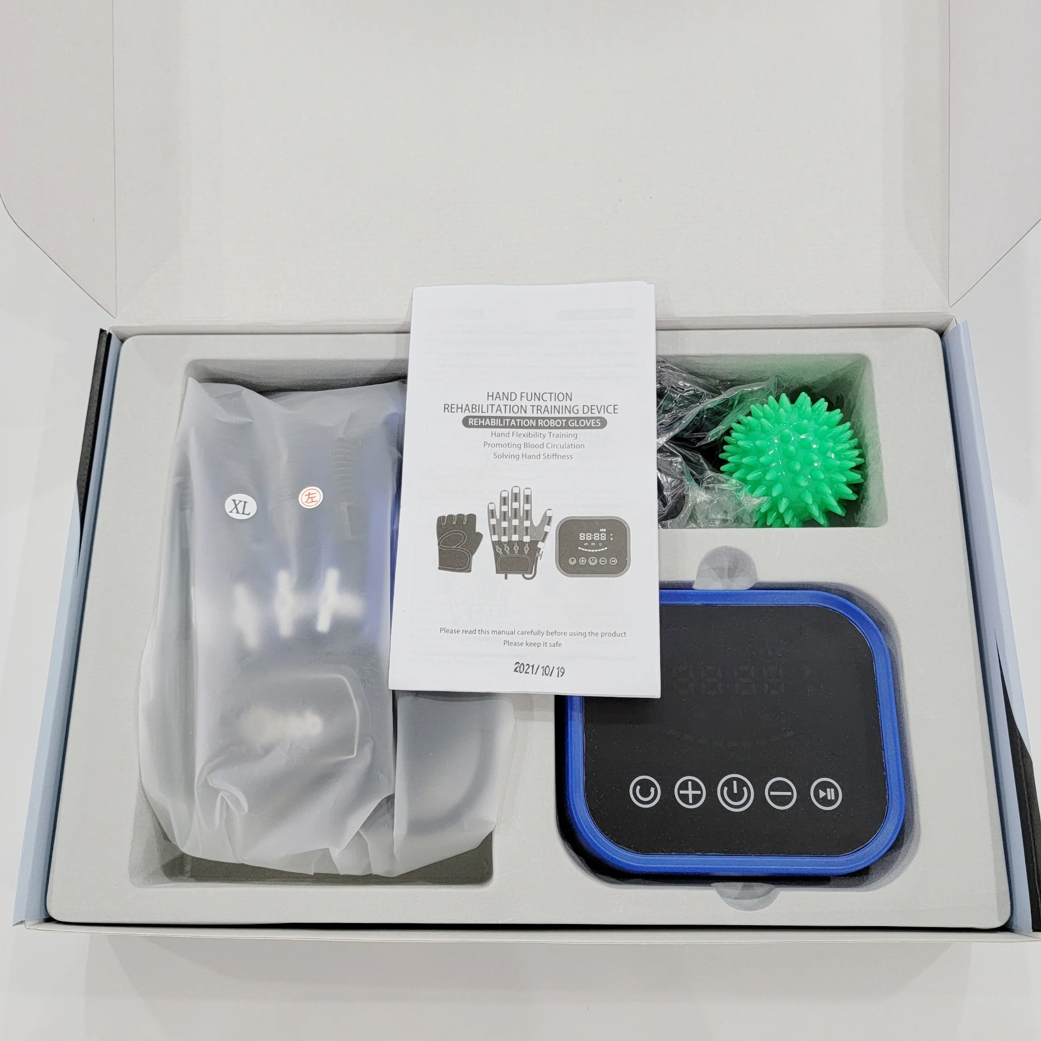 HOT Rehabilitation Robot Glove Hand Rehabilitation Device for Stroke Hemiplegia Hand Function Recovery Finger Trainer - Image 18