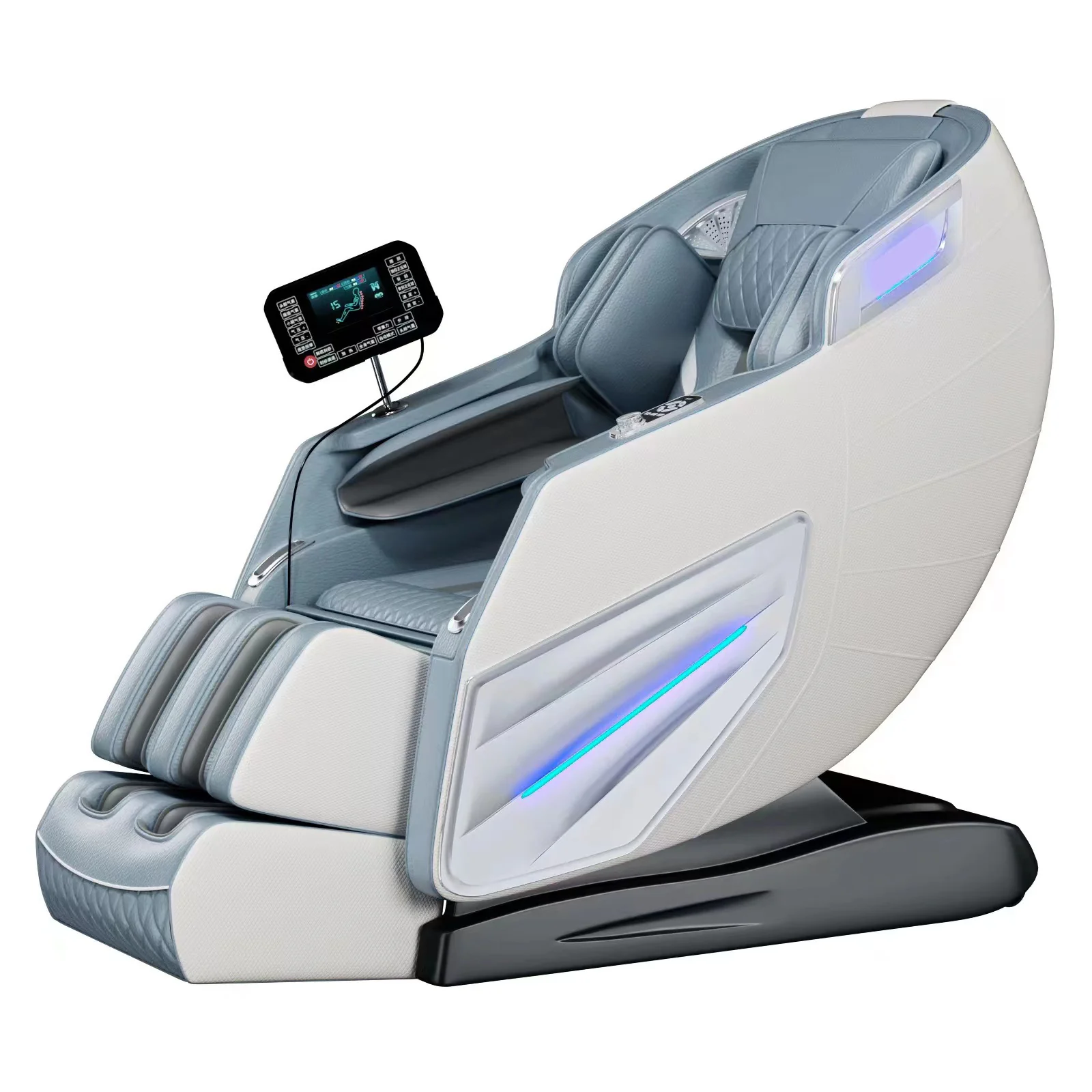 S-L Guide Rail 4D Fully Automatic Zero-gravity Relief Lumbar And Back Fatigue Capsule Luxury Electric Massage Chair