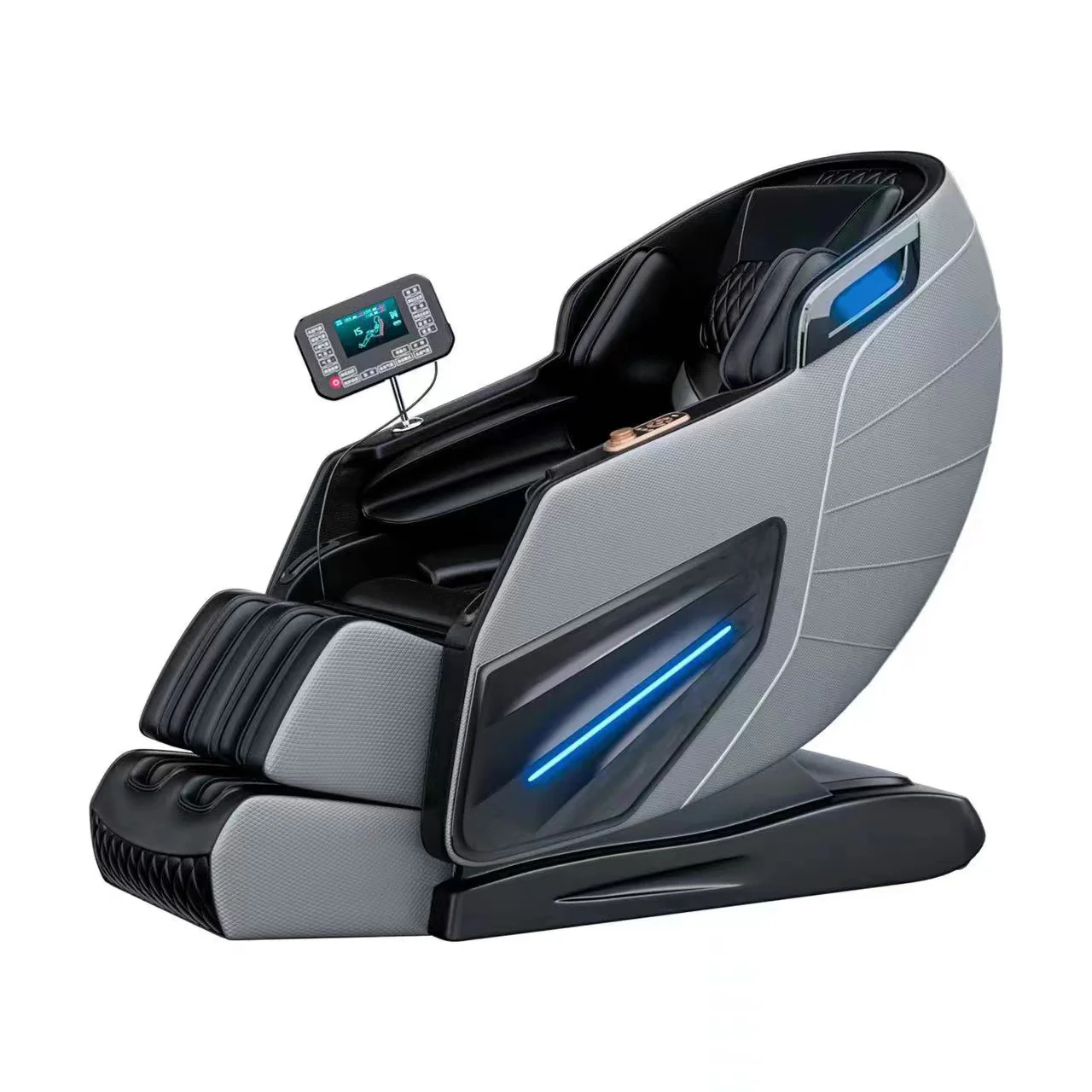 S-L Guide Rail 4D Fully Automatic Zero-gravity Relief Lumbar And Back Fatigue Capsule Luxury Electric Massage Chair - Image 7