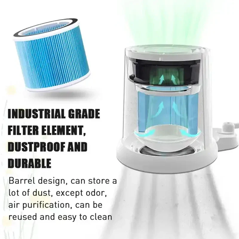 ShineNail Professional Nail Art Dust Collector with Silent Suction, High-End 4BLANC German Fan, Powerful Top Suction for Manicure - Image 4