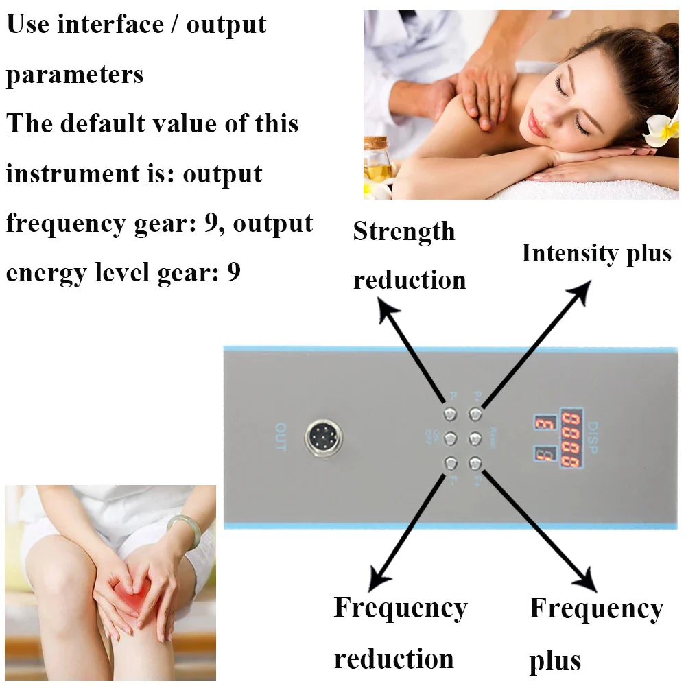 Shockwave Chiropractic Adjusting Tool 2 in 1 Massager ED Treatment Pain Relief Body Relax Muscle New Shock Wave Therapy Machine - Image 5