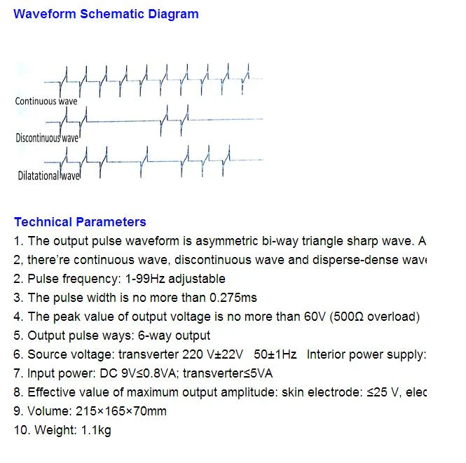 SHUNHE SH-I Electro acupuncture machine Electroacupuncture Stimulator Machine Low frequency pulse 6 output needle therapy - Image 7