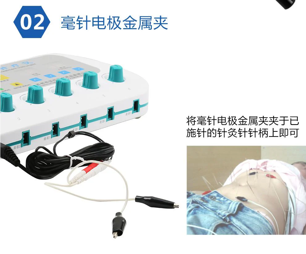 SHUNHE SH-I Electro acupuncture machine Electroacupuncture Stimulator Machine Low frequency pulse 6 output needle therapy - Image 8