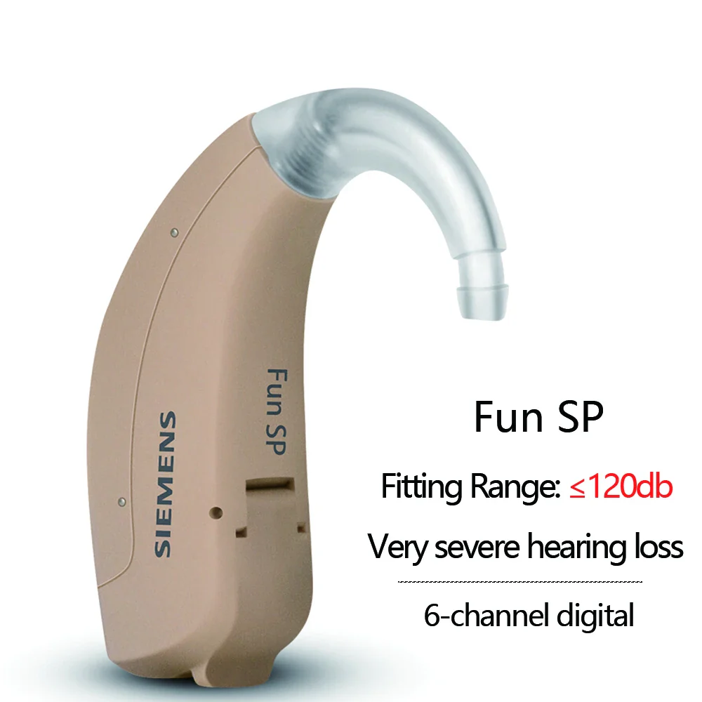 Siemens Signia Original 4/6/8 Channels Digital BTE Hearing Aids FAST P FUN P FUN SP RUN P RUN SP for Deafness Sound Amplifier - Image 6