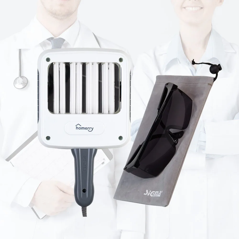 SIGMA SH4B Dermatology Light Therapy 311nm UVB Phototherapy Unit for Vitiligo Psoriasis Eczema - Image 2