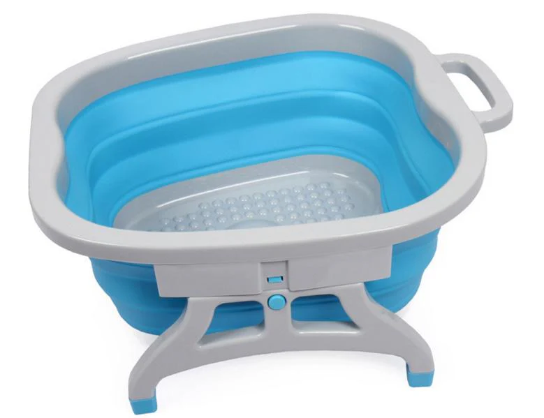Silicone Folding Portable High Quality Detox Foot Spa Massage Foot Wash Basin - Image 2