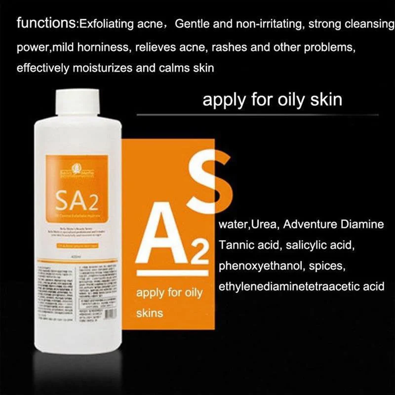 Skin care Face Serum Hydro Facial Aqua Peel Solution 400ml AS1 SA2 AO3 for Skin Deep Cleaning - Image 3