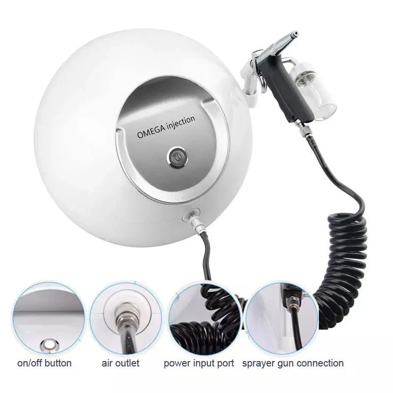 Skin Rejuvenation Face Oxigen Spray Moisturizing Skin Oxygen Jet Facial Machines Oxygen Infusion Sprayer Beauty Care Machine - Image 4