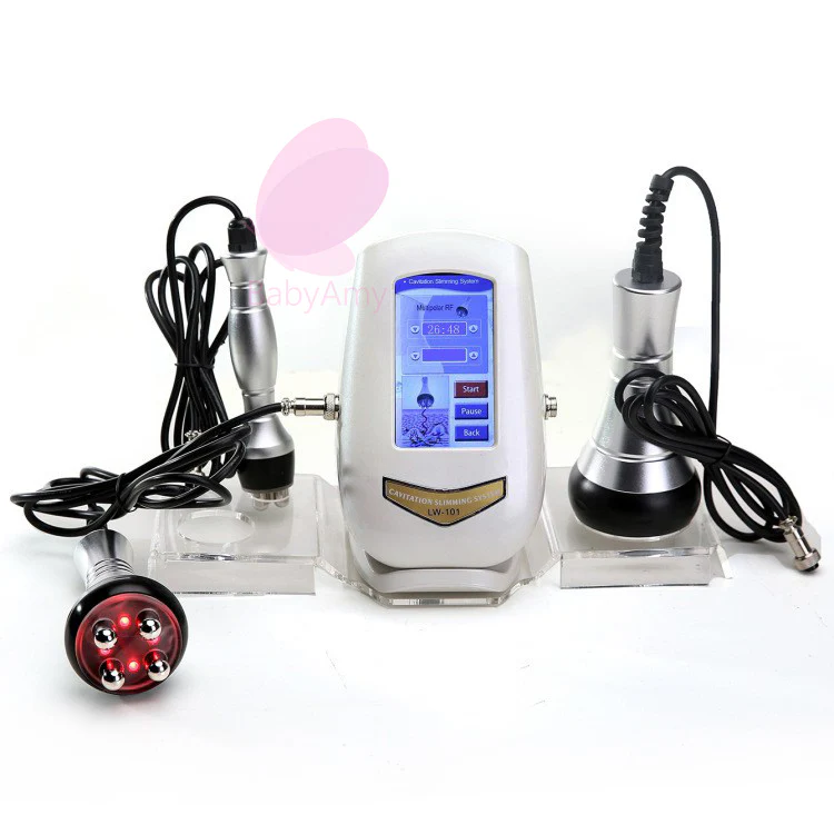 Skin Tightening Ultrasonic Cavitation 40K Fat Burning Weight Loss Instrument 5MRF RF Wrinkle Beauty Instrument 220V UK EU Plug - Image 5