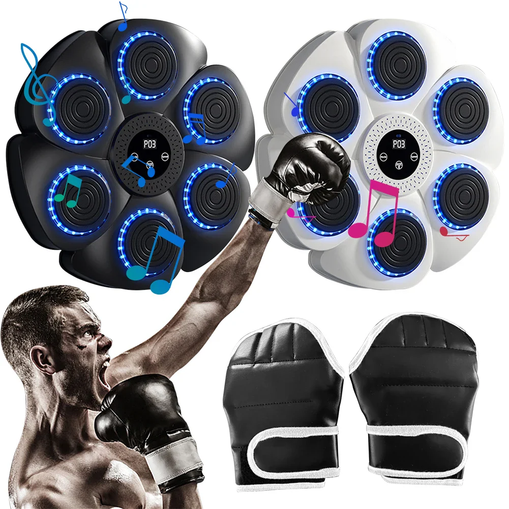 Smart Bluetooth Music Boxing Machine Musical Wall Boxing Machine Wall Target Hanging Sandbag Reaction Training Punching Bag - Image 2