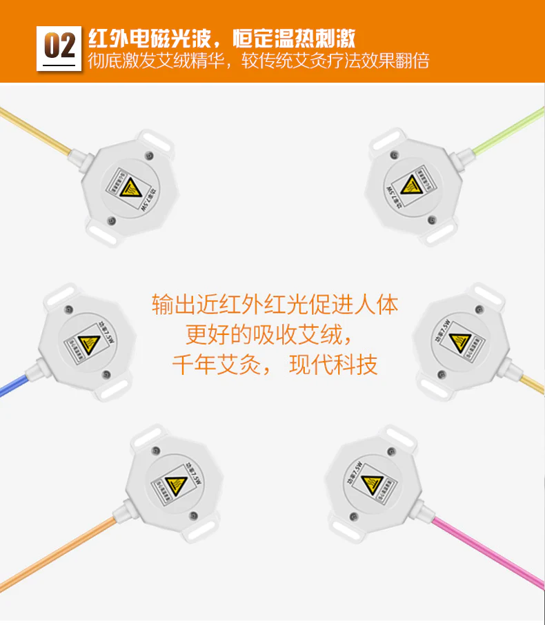 6 channel output Smart Moxa Electronic moxibustion apparatus smokeless moxibustion acupuncture Massage Therapy Heating timing - Image 12