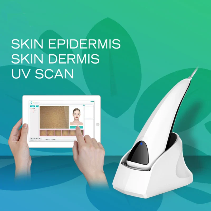 Smart Skin Analyzer Multifunctional High Pixel Skin detector Facial Scanner Machine Oil Skin Moisture Analyzer Skin Microscope - Image 2
