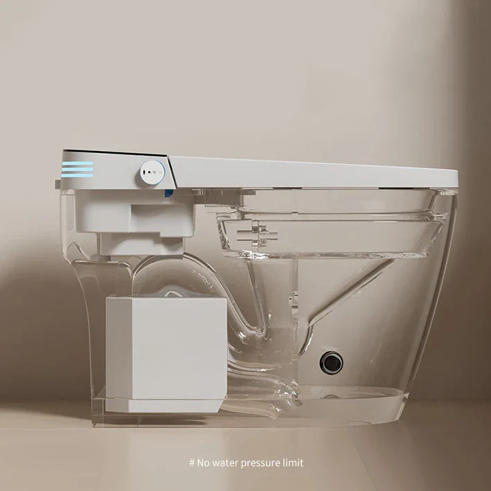 Smart Toilet Automatic Intelligent WC ,No Water Pressure Limit, Luxury Multifunctional Bidet Sanitary Ware ,Auto Open Flush - Image 2