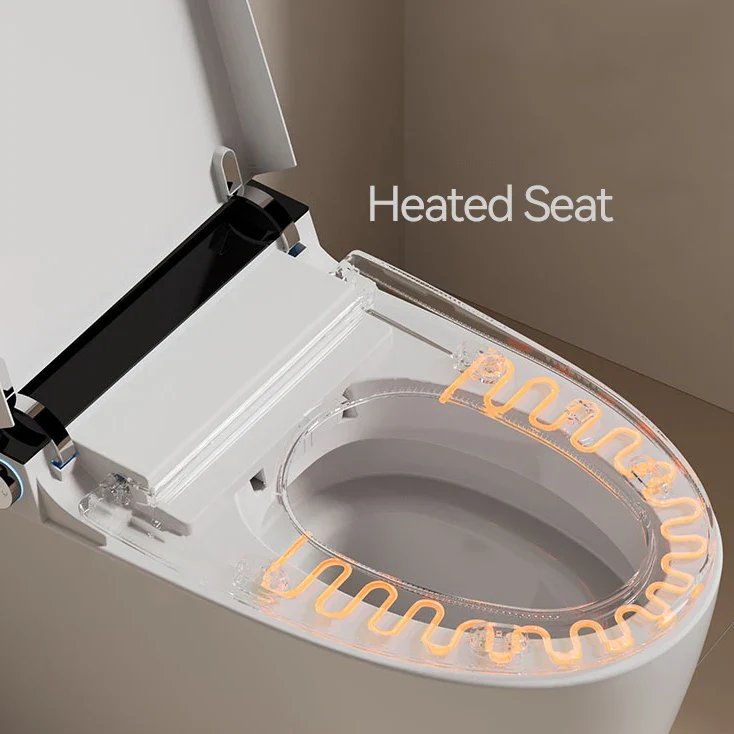 Smart Toilet Automatic Intelligent WC ,No Water Pressure Limit, Luxury Multifunctional Bidet Sanitary Ware ,Auto Open Flush - Image 4