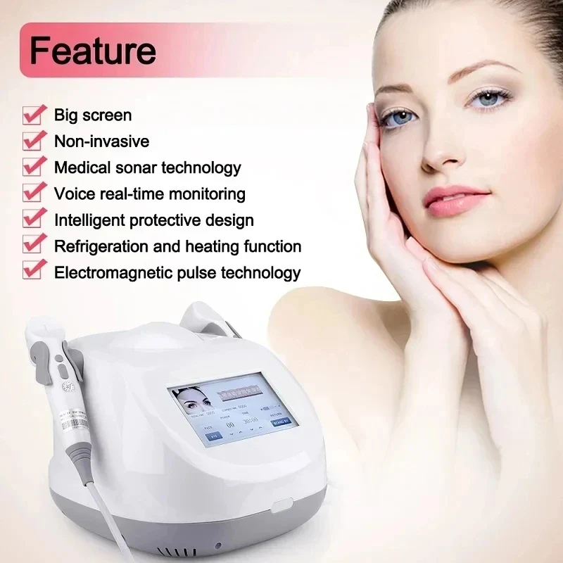 Sonar Magnetic Vibration Activator Beauty Device Korean Tech For Lifting Skin Firming Wrinkle Removal Anti-aging Cooling - Image 2