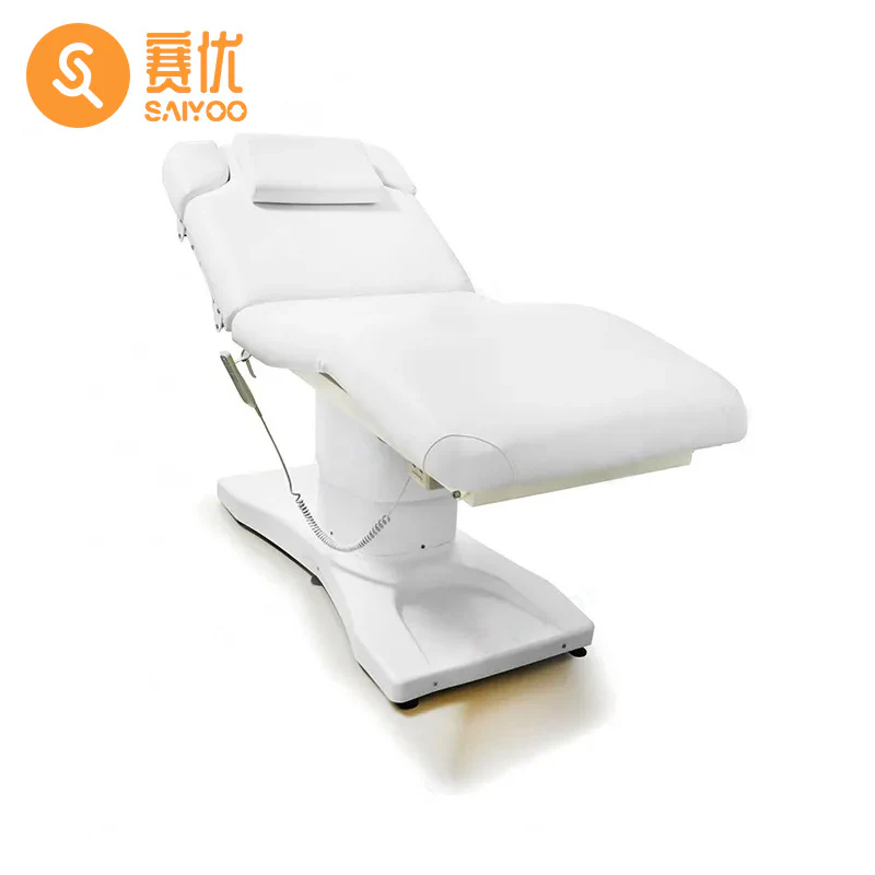 Spa Massage Table Beds Beauty Salon Equipment Esthetician Stretcher Adjustable Electric Studio Facial Bed - Image 6