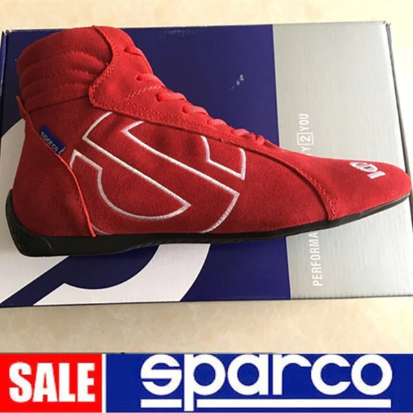 Flame Retardant Kart Motorcycle Riding Boots Street Moto Racing Boots Genuine Cow Leather Motorbike Biker Chopper Cruiser Touring Ankle Shoes racing shoes - Image 4