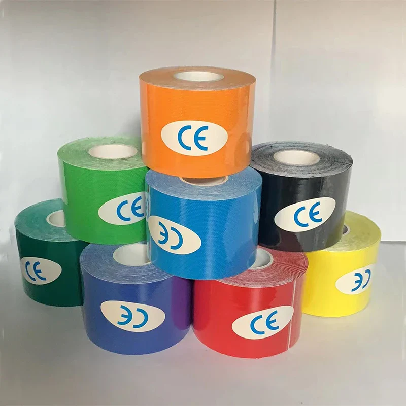 Sports Waterproof Kinesiology Tape Stickers Athletic Bandage Muscle Recovery Protector Strapping Pain Relief Tennis Gym - Image 2