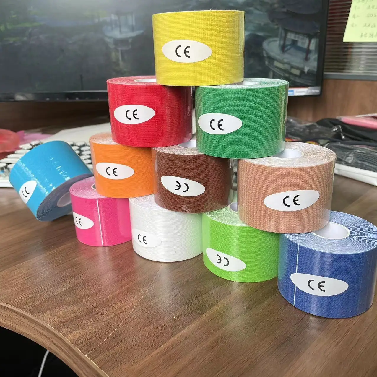 Sports Waterproof Kinesiology Tape Stickers Athletic Bandage Muscle Recovery Protector Strapping Pain Relief Tennis Gym - Image 6