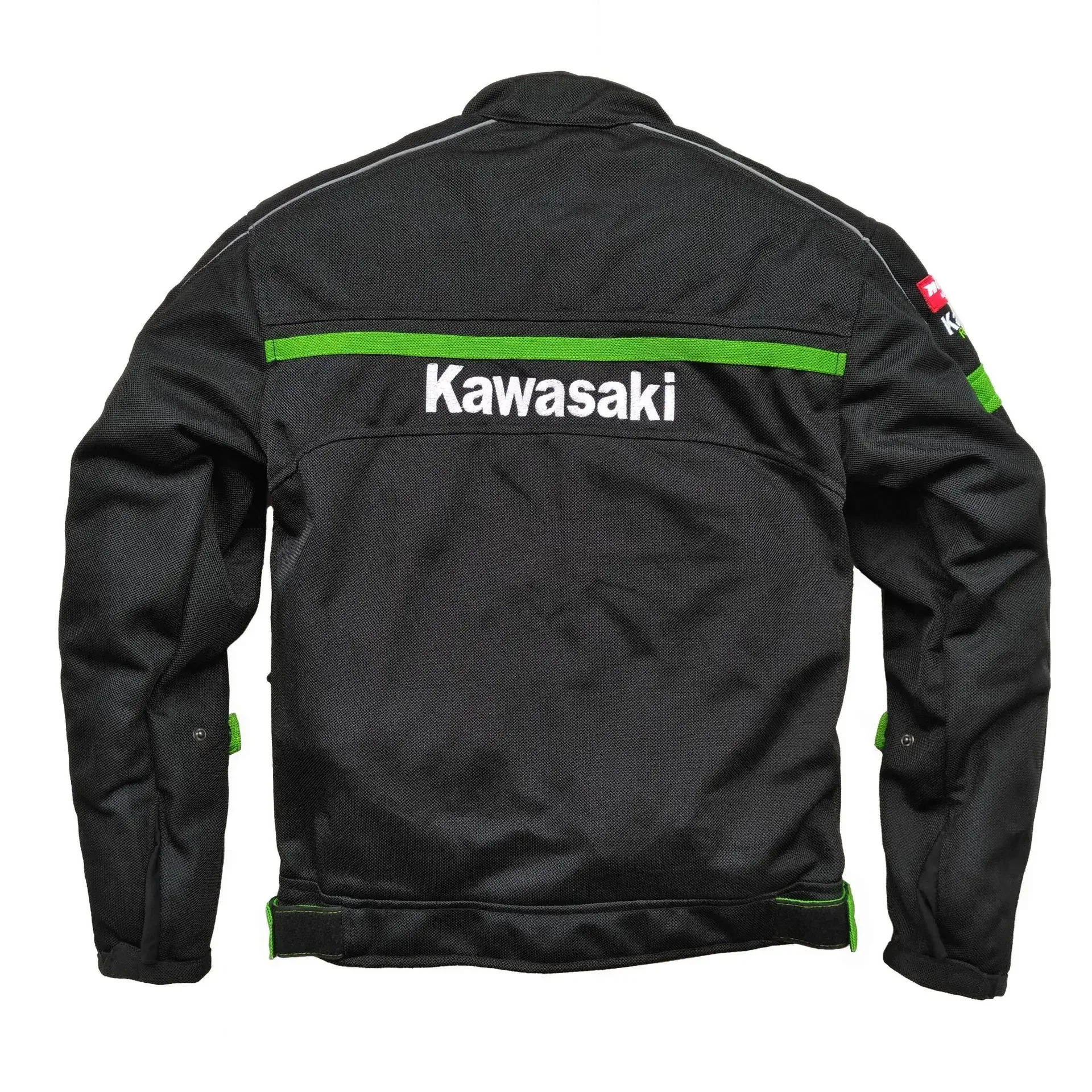 Spring Autumn Summer Kawasaki Off-Road Motorcycle Racing Jersey Anti-Fall Clothing Motorcycle Accessories Lined Jacket - Image 3