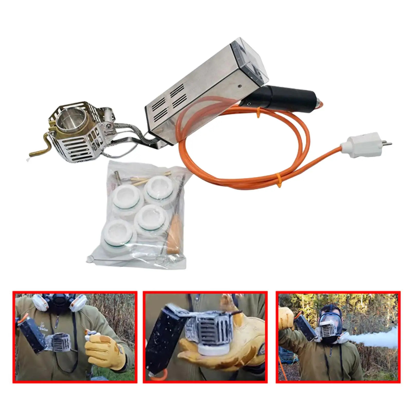 Sublimation Oxalic Acid Sublimator Beekeeping Varroa Mite 110V & 220V Handheld Oxalic Acid Vaporizer Sublimator Oxalique Acid - Image 6