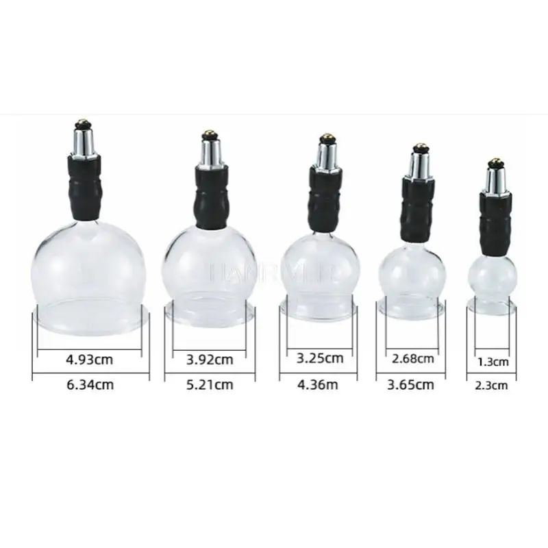Suction Cups Jar Acupunture Vacuum Cupping Set Massager Medical Jars Glass Vacuum Therapy Cupping Set Cans Massage Device 14 Pcs - Image 3