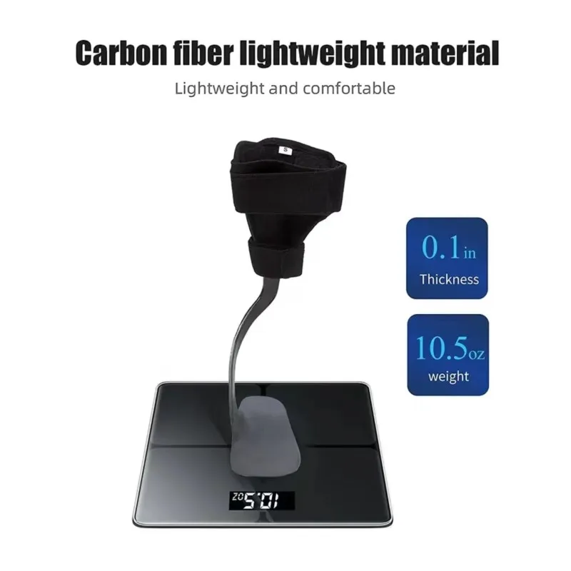 Suitable For Patients With Cerebral Thrombosis Hemiplegia Carbon Fiber Foot Support Fixed Wear-resistant Ankle Foot Support - Image 6