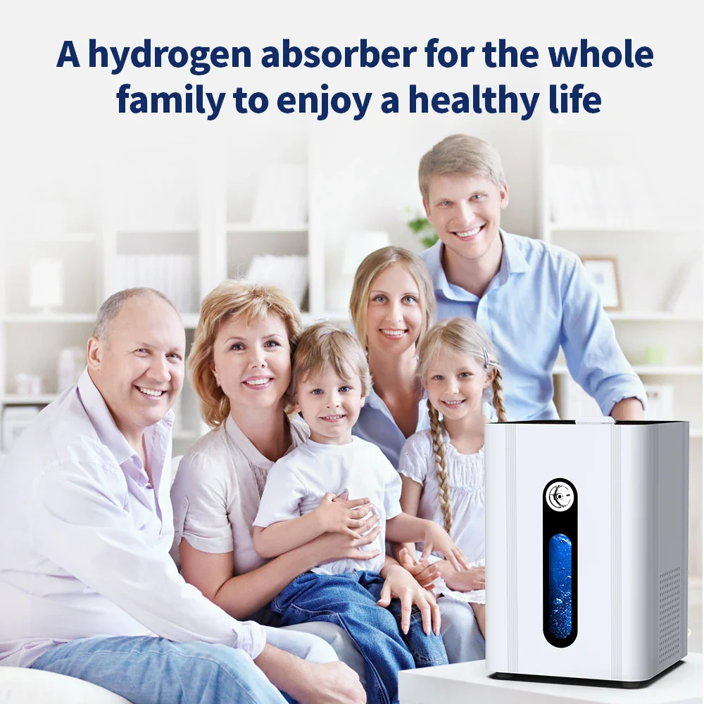 Suyzeko 150ml Hydrogen Inhalation Machine Hydrogen Water Generator Pure H2 Molecular Inhaler Therapy Device Home Care - Image 2