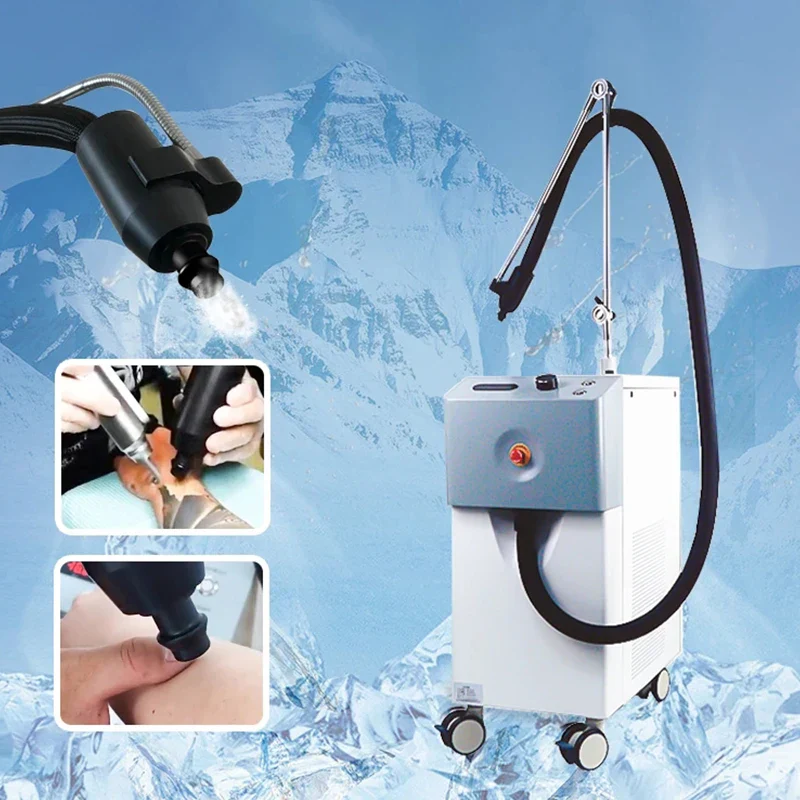 System Laser Treatment Zimmer Air Skin Cooler Machine Low Temperature Cold Air Device Air Cooling System - Image 2