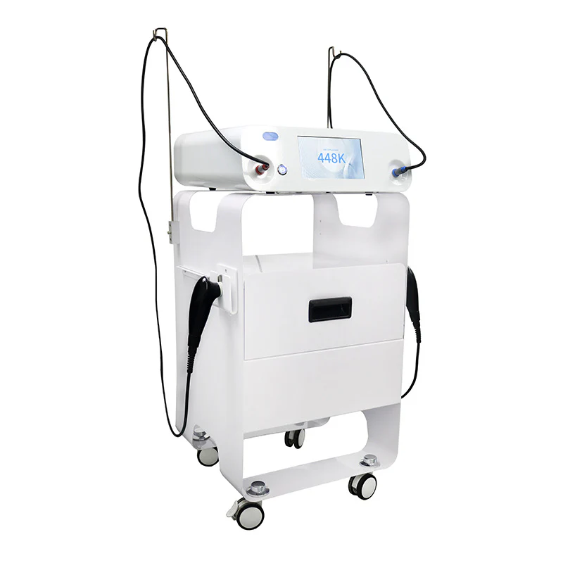 Tecar Cet Ret 448k Diathermy Therapy Wrinkle Removal Face Lift Rf Skin Tightening Massage Weight Lose Apparaat Elektrisch - Image 5