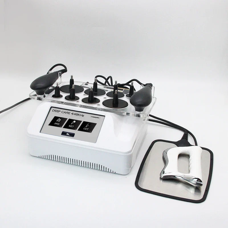 Tecar Physiotherapy Diathermy 448khz Anti-aging Pain Relief Massage Machine Multilingual System RET CET JMD Spain Technology Spa - Image 3