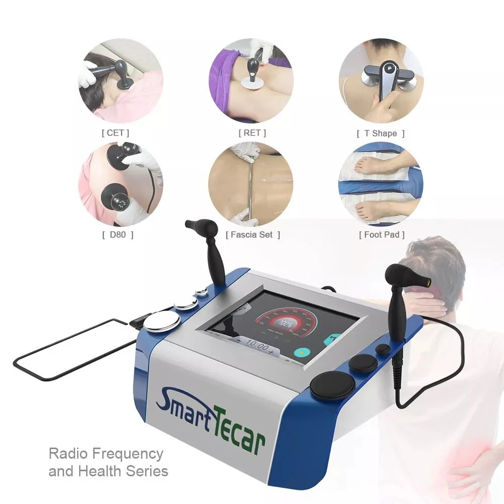 Tecar Therapy Diathermy Machine CET RET RF Indiba For Sports Rehabilitator Sport Therapist Tecar Therapy Machine For Body Pain - Image 4