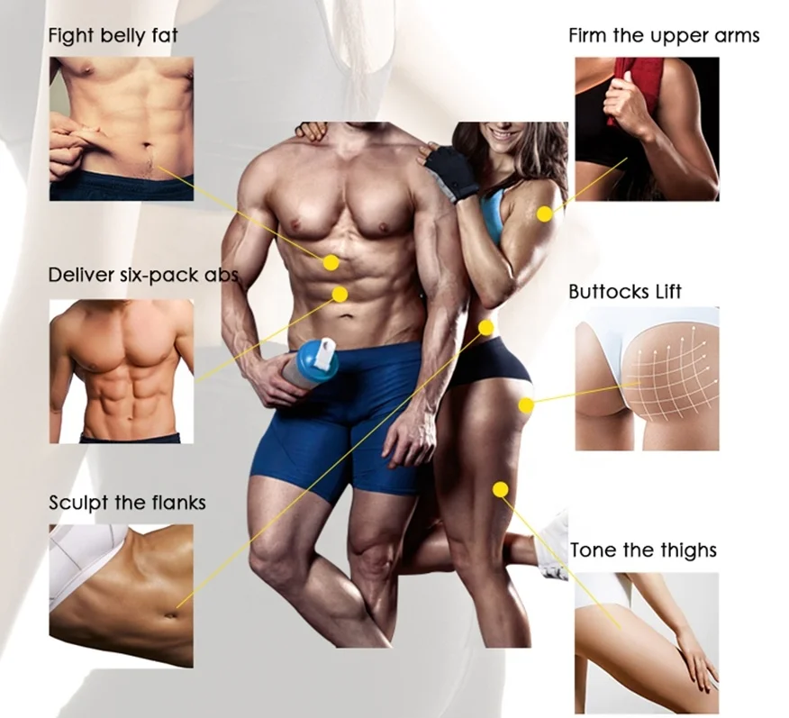 Tesla Stimulator EMS Fitness Abdominal Muscle and Abdominal Muscle Lift Hip, Fat Removal, Weight Loss and Shaping Machine - Image 6