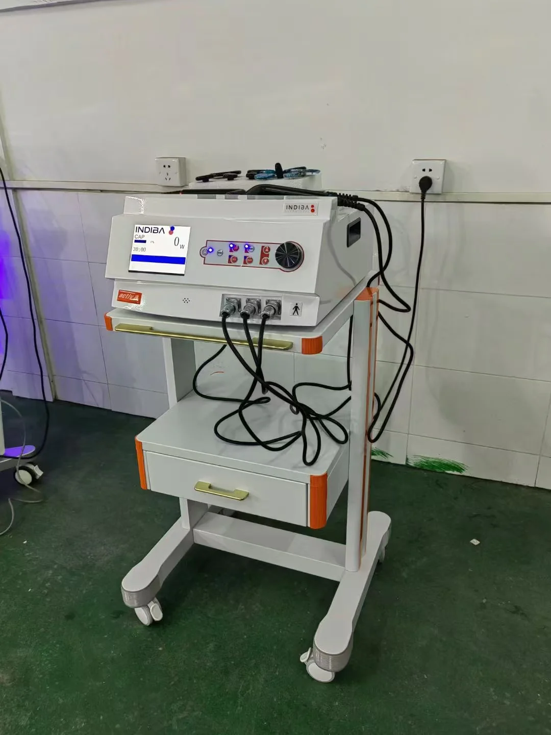 Thermal System CET RET Smart Diathermy Machine Indiba Tecar Physiotherapy 448khz ER45 Body Shaping - Image 8