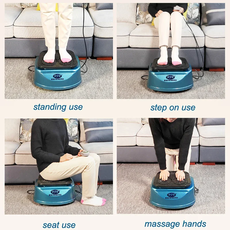 Tiens Blood Circulation Foot Massager Electric Full Body High Frequency Vibration Leg Massager - Image 4
