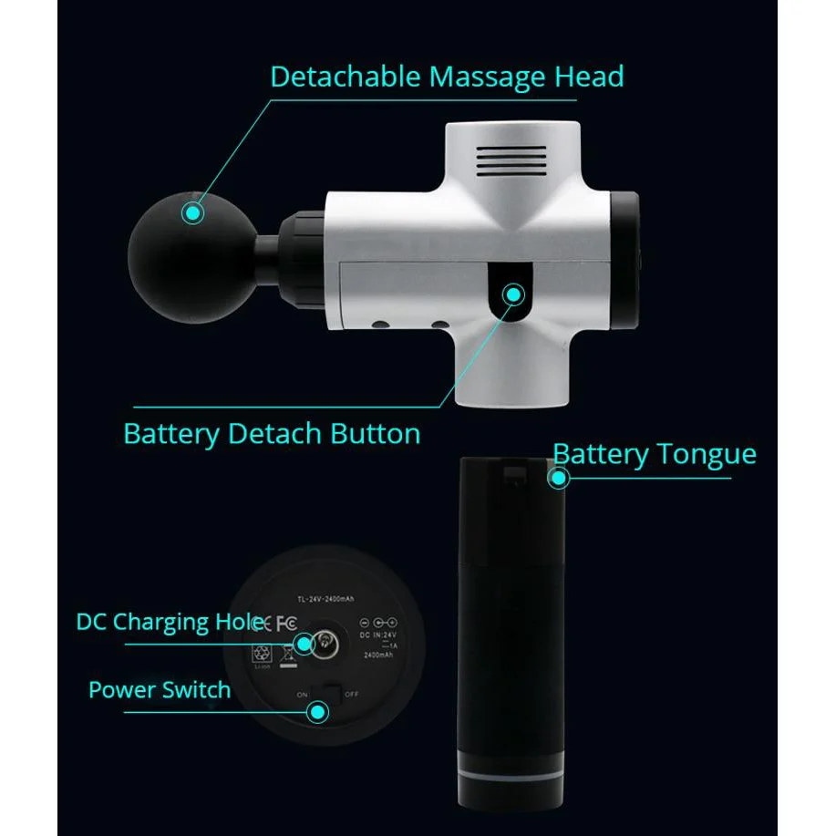 Tissue Massage Muscle Massager Muscle Pain Management after Training Exercising Body Relaxation Shaping Pain Relief - Image 4