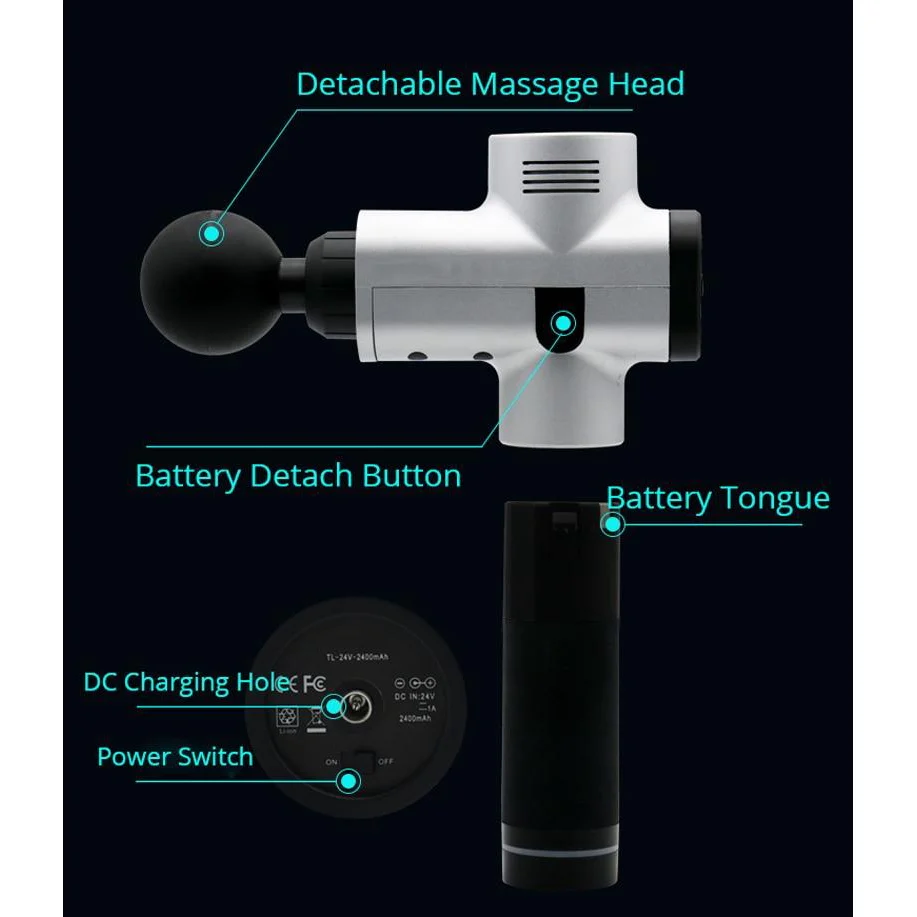 Tissue Massage Muscle Massager Muscle Pain Management after Training Exercising Body Relaxation Shaping Pain Relief - Image 7