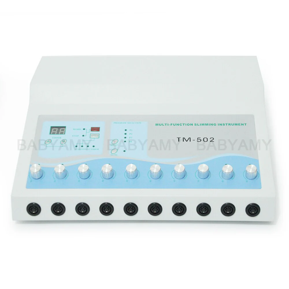 TM-502 Weight Loss machine ems muscle stimulator Electrostimulation Machine Russian Waves ems Electric Muscle Stimulator - Image 4