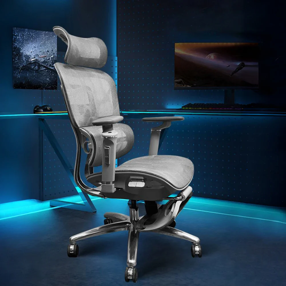Ergonomic Chair V1 7th Generation 6D Armrest Gaming Seat Mesh Breathable Office Chair 4D α Lumbar Support Home Furniture - Image 3