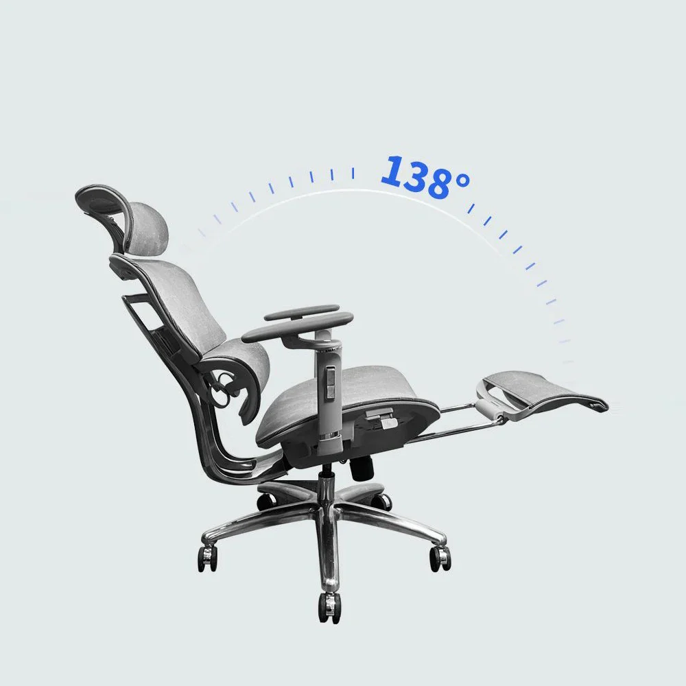 Ergonomic Chair V1 7th Generation 6D Armrest Gaming Seat Mesh Breathable Office Chair 4D α Lumbar Support Home Furniture - Image 5