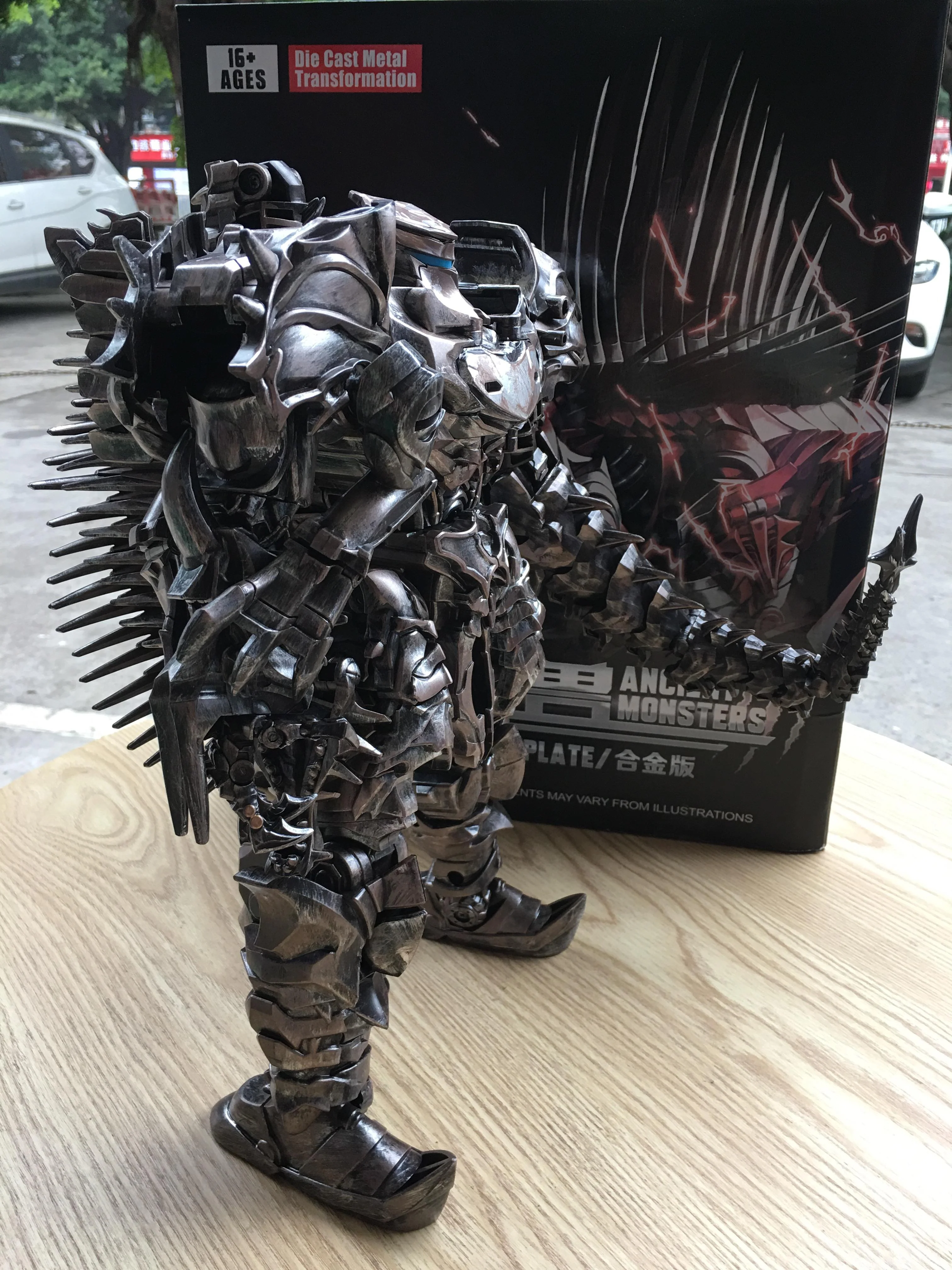 Transformation Toys Scorn Grimlock AOYI BMB LS11 LS-11 Action Figure 37cm Dinobots Ancient Behemoth Dinosaur G1 Anime Model Gift - Image 3